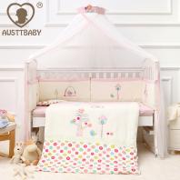豪华落地婴儿床蚊帐带支架儿童床蚊帐宝...