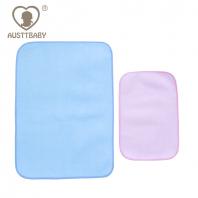 新生婴儿3D隔尿垫竹纤维防水透气 宝宝隔尿垫可洗防皱