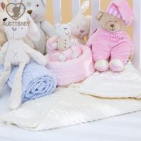 婴儿毛毯盖毯新生儿宝宝毯子婴儿泡泡绒...